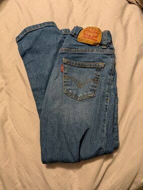 Levi's Medium Blue Denim Jeans with Red Tab